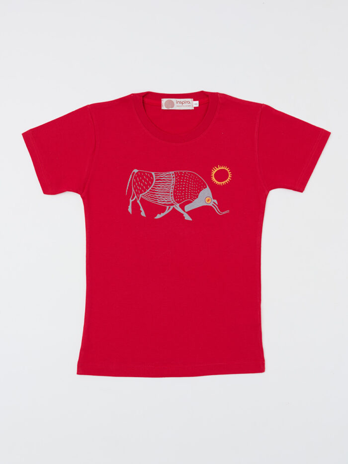 kids_t-shirt_sun-salutation_red_inspira