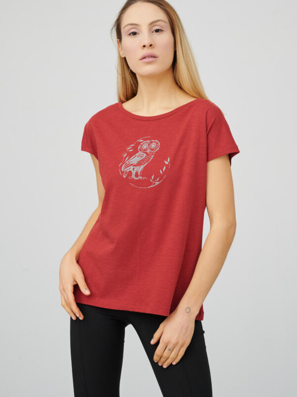 womens_cap-sleeve-top_wisdom_firebrick-red_front_inspira