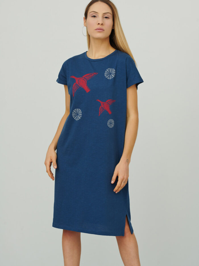womens_loose-cap-sleeve-short-dress_pleiades_indigo_front_inspira