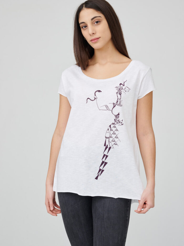 womens_back-slit_snake-goddess_white_front_inspira