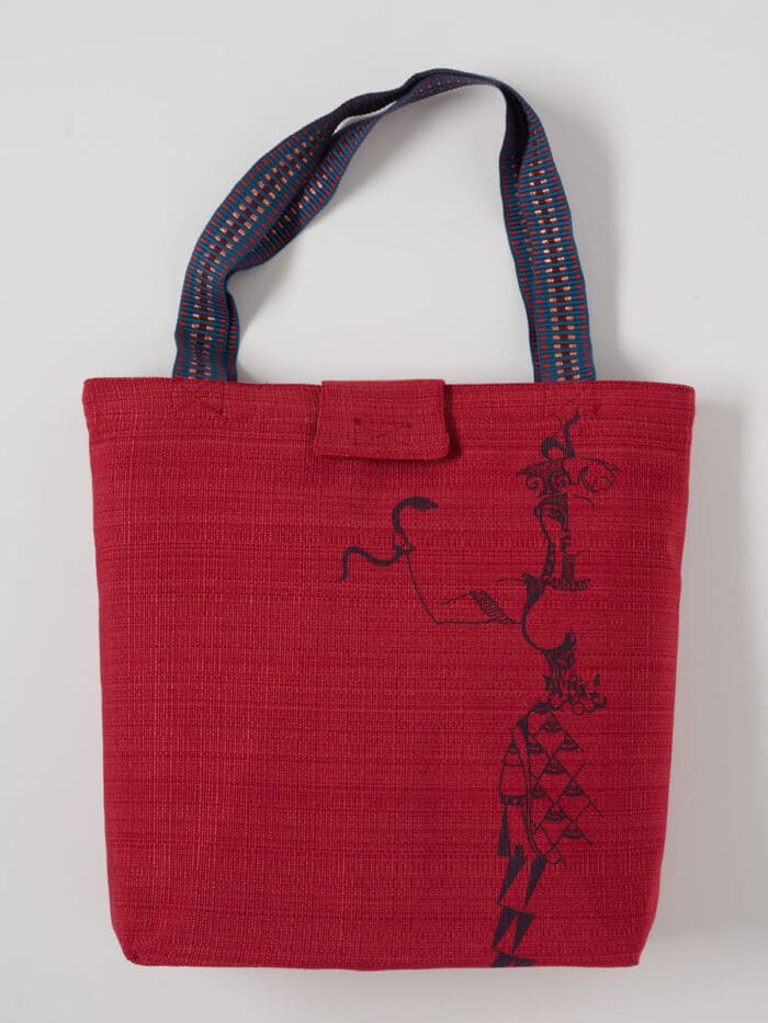 tote_snake-goddess_bordeaux_inspira