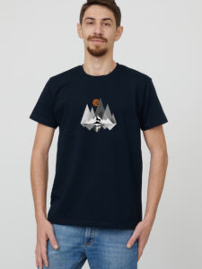 Tシャツ・カットソー T-SHIRT WITH MOUNTAIN LOGO T-SHIRT MOUNTAIN HIGH - inspira